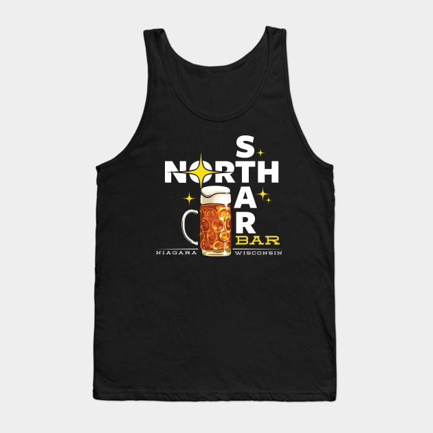 North Star Bar Tank Top by MindsparkCreative